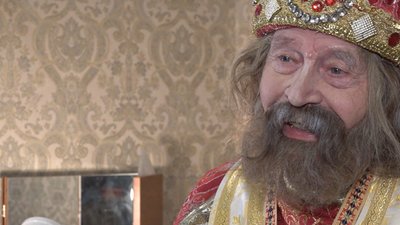 Тернопільський актор більш, ніж пів століття грає Діда Мороза і Миколая Тернопільський актор більш, ніж пів століття грає Діда Мороза і Миколая