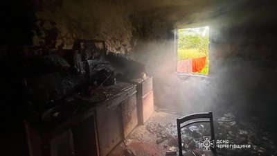 У Корюківському районі під час пожежі в житловому будинку загинула жінка