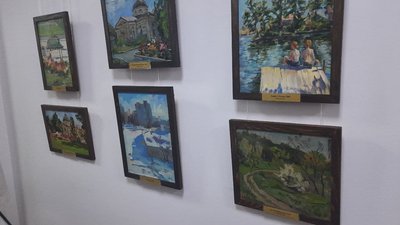 "Щоденник художника". У Херсоні відкрилась виставка Віталія Раковича "Щоденник художника". У Херсоні відкрилась виставка Віталія Раковича