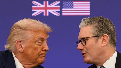 Дональд Трамп і Кір Стармер