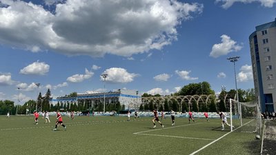 Матч Дитячо-юнацького футбольної ліги України у Сумах