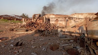 На Запоріжжі внаслідок обстрілів РФ горіли домоволодіння мирних жителів — ДСНС