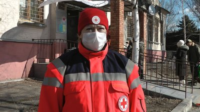 Як у Запоріжжі працює Червоний Хрест Як у Запоріжжі працює Червоний Хрест