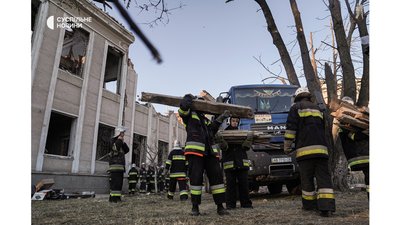Вінниця після ракетних ударів. Фоторепортаж