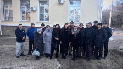 Суд в Криму вирішує питання про продовження арешту політв'язню Приходьку Суд в Криму вирішує питання про продовження арешту політв'язню Приходьку