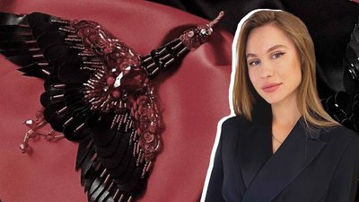 "Це моя душа". Прикарпатська модельєрка Марія Романюк про створення брошок та одягу