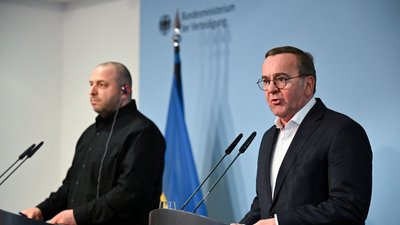 Пісторіус: у ФРН сформували пакет військової допомоги Україні на 3 млрд євро