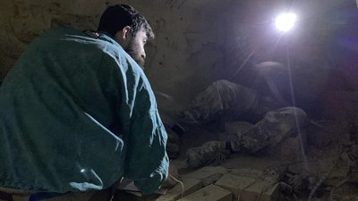 В центрі Києва знайшли печеру часів Київської Русі В центрі Києва знайшли печеру часів Київської Русі