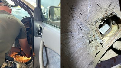 На Закарпатті чоловік намагався перевезти до Румунії 258 пачок сигарет. У нього вилучили авто