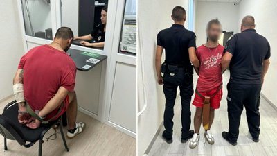 Поранив поліцейського мачете: на Закарпатті затримали підозрюваного