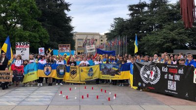 Мама полоненого військового з Волині витсупила з промовою в ООН Мама полоненого військового з Волині витсупила з промовою в ООН