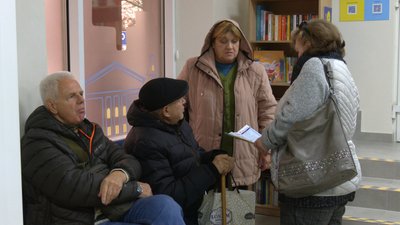 Відвідувачі центру "Я — Маріуполь" Відвідувачі центру "Я — Маріуполь"