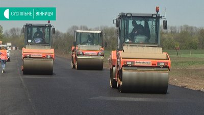 У Вінниці закінчують ремонт міжнародної траси М-12