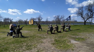 Миколаївські ветерани АТО організували курси резервістів для молоді Миколаївські ветерани АТО організували курси резервістів для молоді