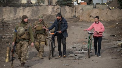 Тростянець на Сумщині звільнили від російських окупаційних військ. ФОТО Тростянець на Сумщині звільнили від російських окупаційних військ. ФОТО