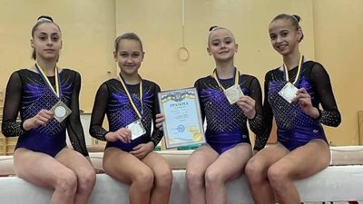 Івано-Франківська команда зі спортивної гімнастики зайняла друге місце на чемпіонаті України