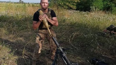 "Кремінь" із мінометом "Кремінь" із мінометом