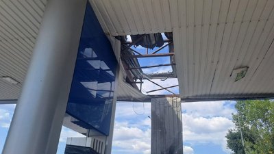 Росія вперше застосувала ШІ-дрон «Молнія» по АЗС у Запоріжжі