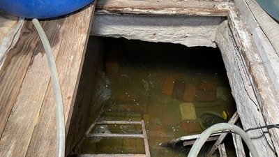 "Вода підійшла мало не до хати". У жителів Басів у Сумах підтоплені двори "Вода підійшла мало не до хати". У жителів Басів у Сумах підтоплені двори