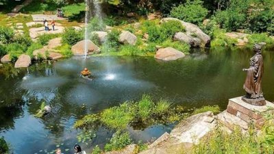 Житомир, Ольжині купальні, Коростень