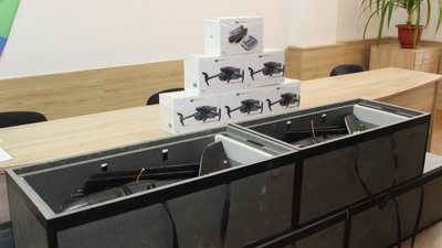 13 дронів для ЗСУ передали із Мачухівської громади на Полтавщині