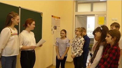Школярі із Запорізької області отримали нагороду за зйомки серіалу