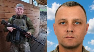 Полеглі військові з Чернівців Андрій Сіянко та Євгеній Сапожніков