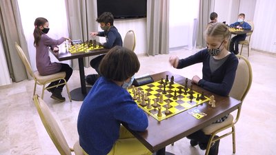 У Житомирі провели турнір з шахів для дітей до 12 років