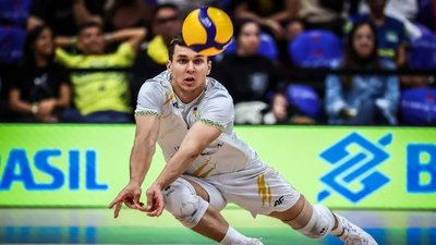 Ліберо збірної України Олександр Бойко