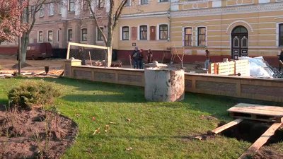 Підземелля, які знайшли у Ніжині, – частина будівлі дворянських зібрань