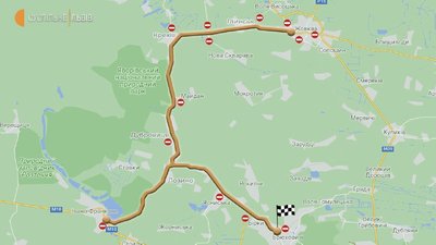 Маршрут велоперегонів Маршрут велоперегонів