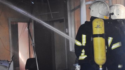В Одесі зайнялася будівля приймальної комісії одного з вишів міста