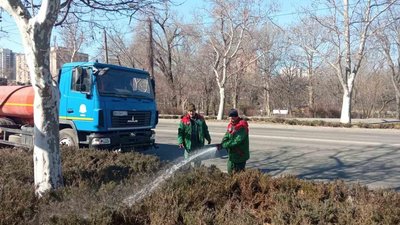 На одеських клумбах висадять 185 тисяч квітів На одеських клумбах висадять 185 тисяч квітів