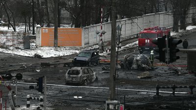 Ракетний обстріл Києва. Зросла кількість травмованих