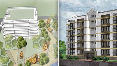 Макет будинку для переселенців