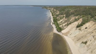 На Кременчуцькому водосховищі у серпні 2025-го зафіксували критичне маловоддя