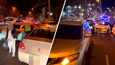 Пошкодження отримали п'ять автівок: у Черкасах сталася ДТП
