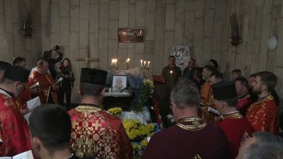 Прощання з військовим В’ячеславом Кравчуком