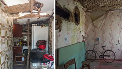 Зруйнований будинок, вибиті вікна багатоповерхівок та школи. У Кропивницькому рахують збитки від обстрілу Зруйнований будинок, вибиті вікна багатоповерхівок та школи. У Кропивницькому рахують збитки від обстрілу