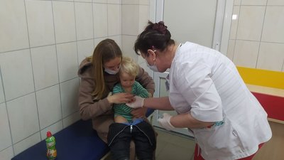 На Одещині майже 50% дітей не отримали щеплення проти поліомієліту вчасно