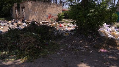 Сміття, безпритульний, Дніпро