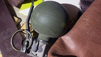 Гранати, боєприпаси, поліція, закон, вилучили боєприпаси, кримінал