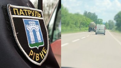 Ледь говорив: на Рівненщині зупинили п'яного водія цистерни, на якого вказала очевидиця