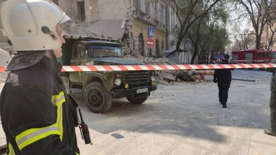 В центрі Одеси обвалився будинок