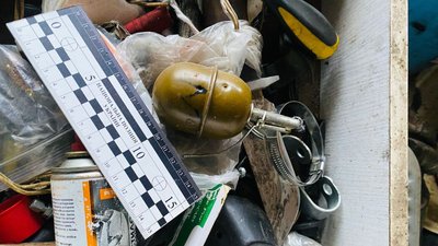Зброя, граната, рушниця, прикордонник, Овруччина, Житомирщина
