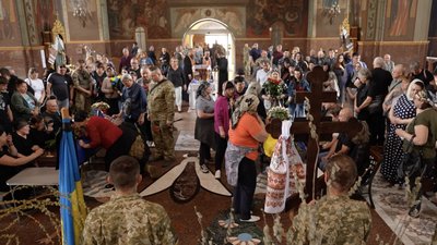 у Черкасах попрощалися з двома військовими