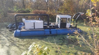 У Центральному парку Луцька почали розчищати та поглиблювати меліоративні канали
