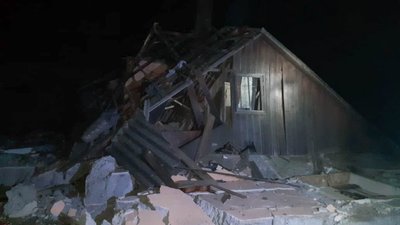 Будинок, у якому вибухнув газ Будинок, у якому вибухнув газ