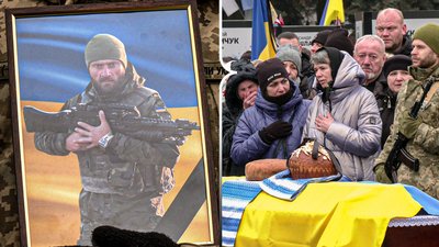 Прощання з Дмитром Месніковичем у Рівному