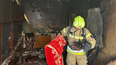 Квартира після пожежі